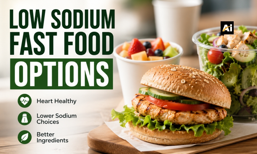 Finding Great Low Sodium Fast Food Options for Healthy Living